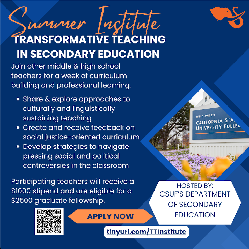 Summer Institute on Transformative Teaching